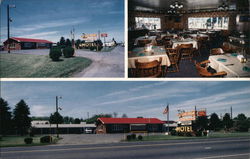 Golden Arrow Motel & Restaurant Postcard