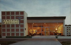 Memorial Hospital Postcard