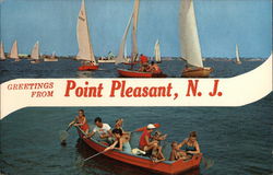 Greetings from Point Pleasant, NJ Postcard