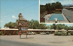 Sun Valley Motel El Paso, TX Postcard Postcard Postcard