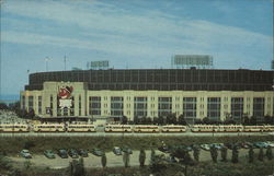 View of Municipal Stadium Cleveland, OH Postcard Postcard Postcard