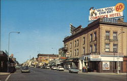 Center Avenue Postcard