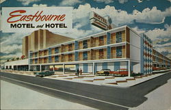 Eastbourne Motel and Hotel Atlantic City, NJ Postcard Postcard Postcard