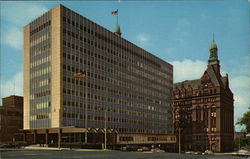 City Hall and New Municipal Building Postcard