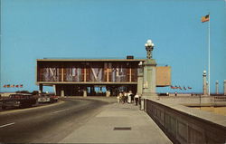 War Memorial Center Postcard