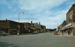 Street Scene Thief River Falls, MN Postcard Postcard Postcard