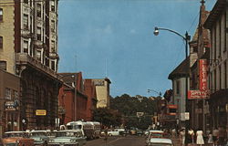 Market Street Clearfield, PA Postcard Postcard Postcard