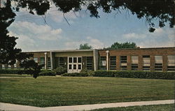 The J.D. Charles Hall of Science and Arts Hesston, KS Postcard Postcard Postcard