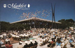 Musikfest Bethlehem, PA Postcard Postcard Postcard