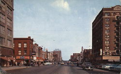 "Greetings From Kansas", Kansas Avenue Topeka, KS Postcard Postcard Postcard