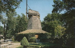 Old Dutch Mill Located in Wagner park Smith Center, KS Postcard Postcard Postcard