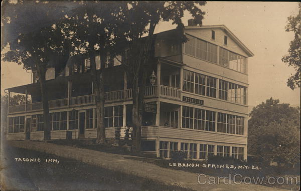 Taconic Inn Lebanon Springs New York