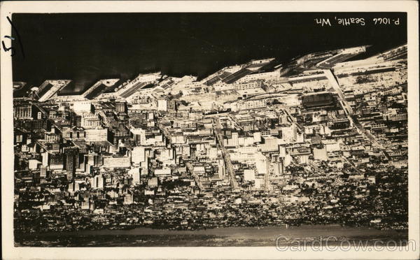 Air View of Seattle Washington