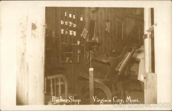 Barber Shop Virginia City Montana