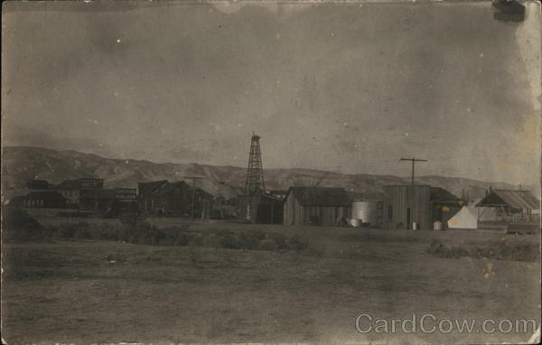 Oil Well on Farm Oil Wells