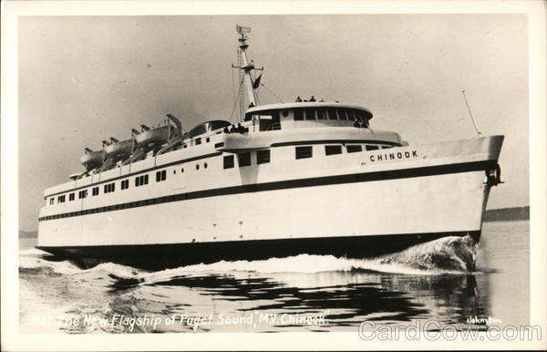 The New Flagship of Puget Sound, M.V. Chinook Ferries