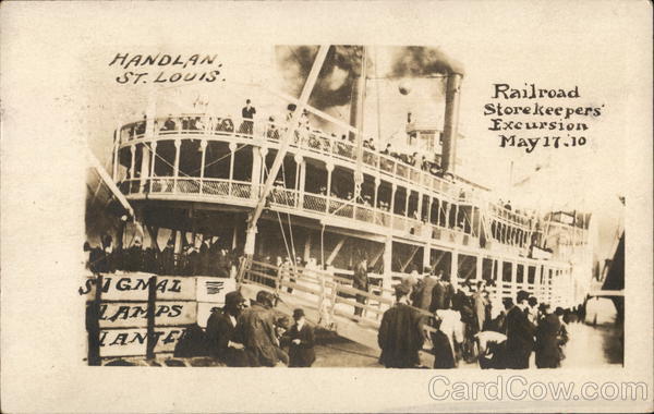 Railroad Storekeepers' Excursion, May 17, '10 St. Louis Missouri