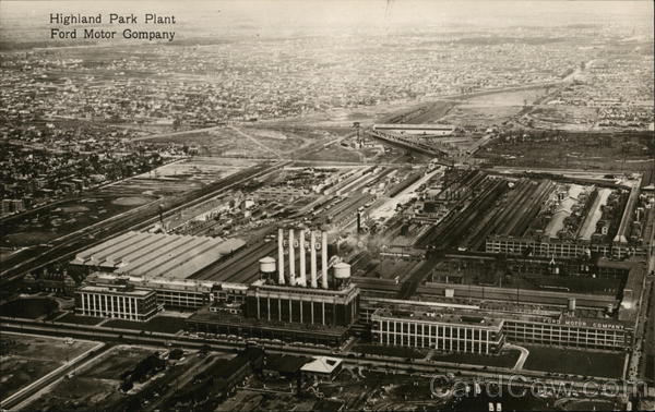 Highland Park Plant, Ford Motor Company Michigan
