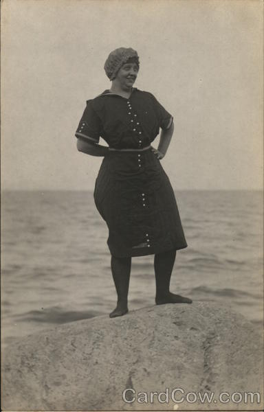 Woman Posing at Beach Women