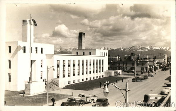 Street in Anchorage Alaska