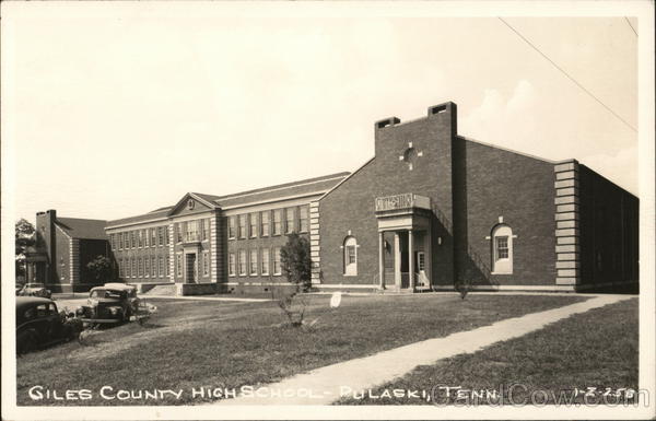 Giles County High School Pulaski Tennessee