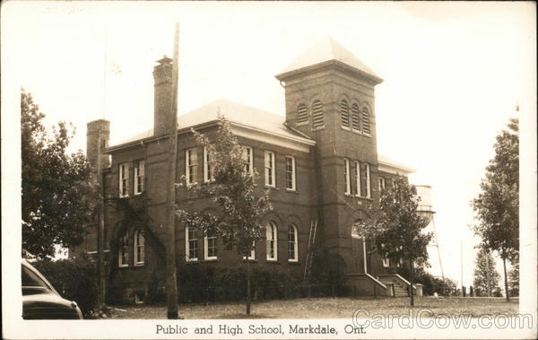 Public and High School Markdale ON Canada Ontario