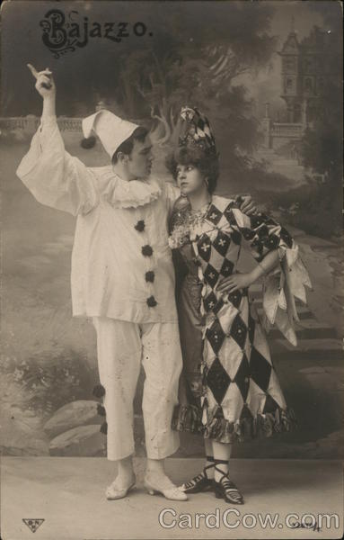 Bajazzo - Clown Man & Woman Circus
