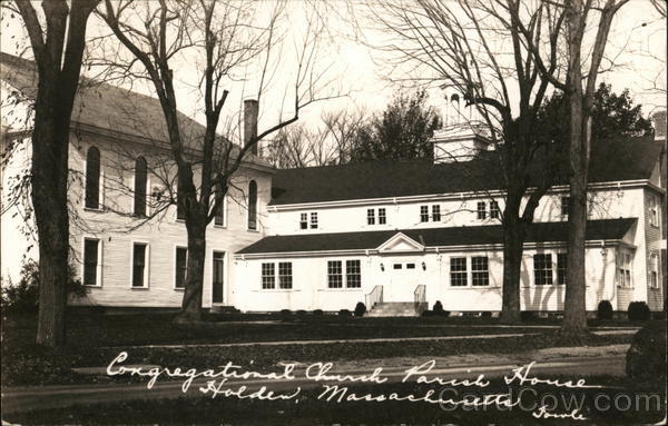 Congregational Church Parish House Holden Massachusetts