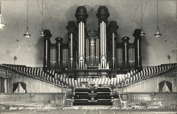 Salt Lake Tabernacle Organ Salt Lake City Utah