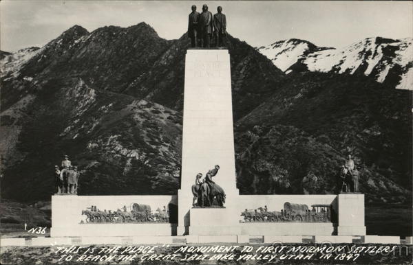 This is the Place Monumnet Salt Lake City Utah