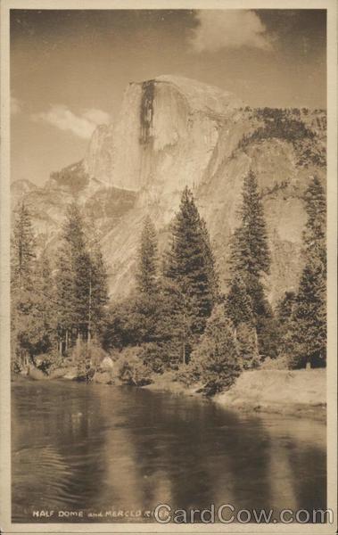 Half Dome and Merced River Yosemite California Yosemite National Park