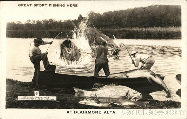 Great Sport Fishing Here Blairmore ON Canada Ontario