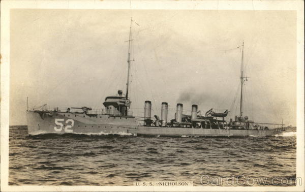 U.S.S. Nicholson Navy