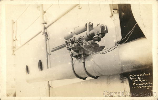 Sub Caliber Gun, USS Florida Navy