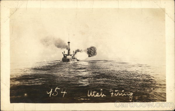 USS Utah Firing Navy