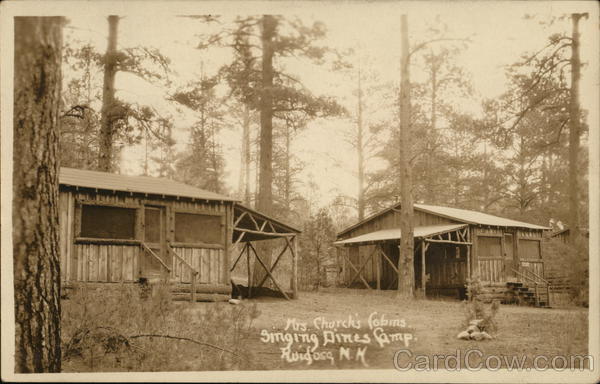 Mrs. Church's Cabins, Singing Pines Camp Ruidoso New Mexico