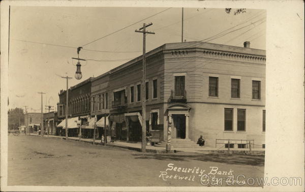 Security Bank Rockwell City Iowa