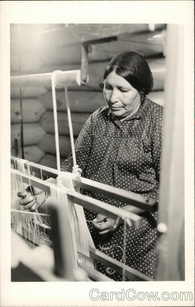 Woman Weaving Women