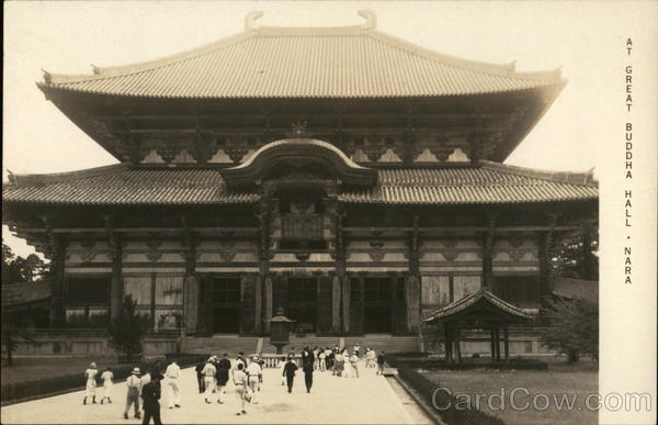 Great Buddha Hall Nara Japan