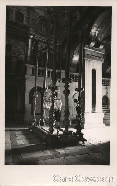 Stone of Unctian Jeruselum Jordan Middle East