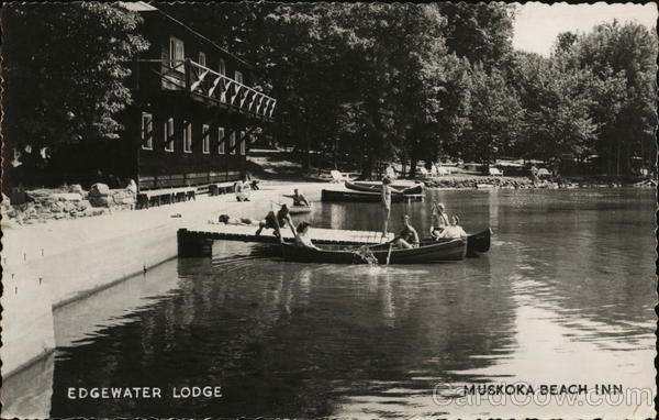 Edgewater Lodge and Water Side Terrace, Muskoka Beach Inn Lake Muskoka ON Canada