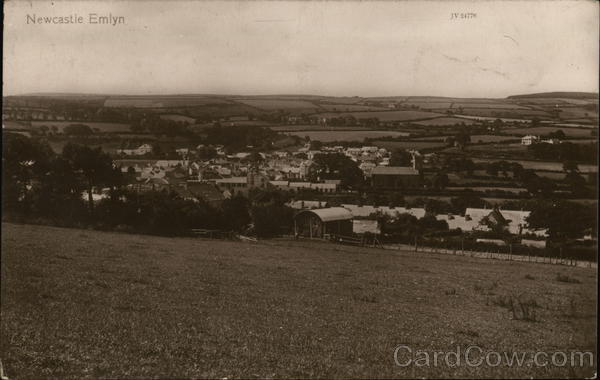 Newcastle Emlyn View Wales