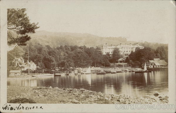 View of Windermere Lake England
