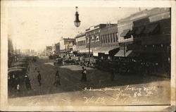 Indiana Avenue Looking North from 8th St. Wichita Falls, TX Postcard Postcard Postcard