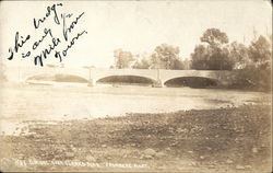 Bridge Over Clarks Fork Fromberg, MT Postcard Postcard Postcard