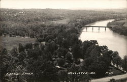 Y.M.C.A. Camp Hollister, MO Postcard Postcard Postcard