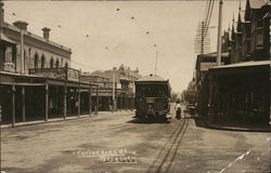 Trolley on Canterbury Rd. Petersham, Australia Postcard Postcard Postcard