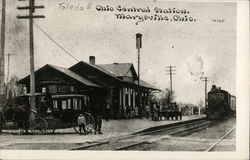 Ohio Central Station Marysville, OH Postcard Postcard Postcard