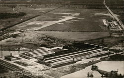 Ford Motor Company Engineering Lab and Airport Dearborn, MI Postcard Postcard Postcard