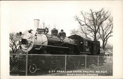 City Park-Old Union Pacific Postcard